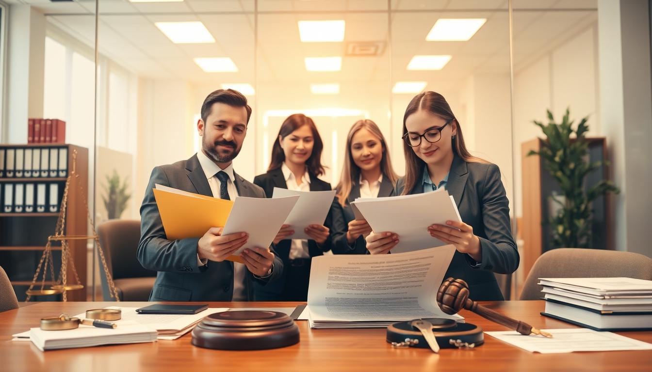 Senior legal support team